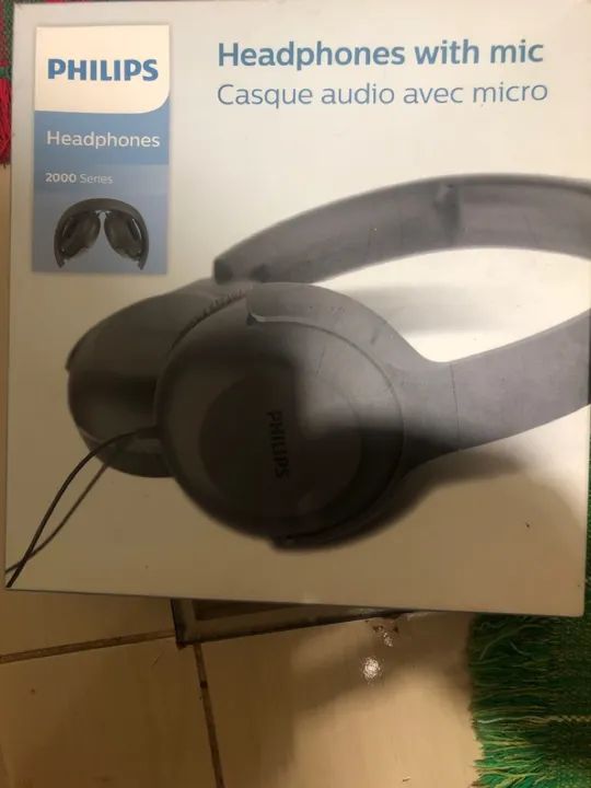Fones de Ouvido Philips com Microfone - 2000 Series