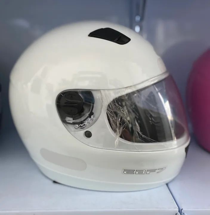 Capacete ebf moto motoqueiro viseira cristal promoção! Direto da fábrica - Foto 10