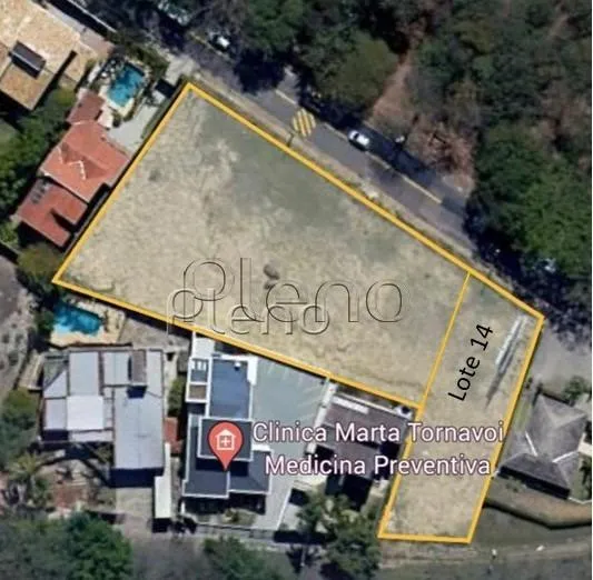 Terreno à venda com 660m² no Bairro das Palmeiras, Campinas