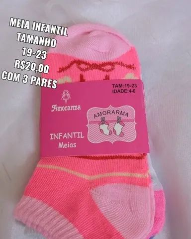 Meias soquete infantil  - Foto 5