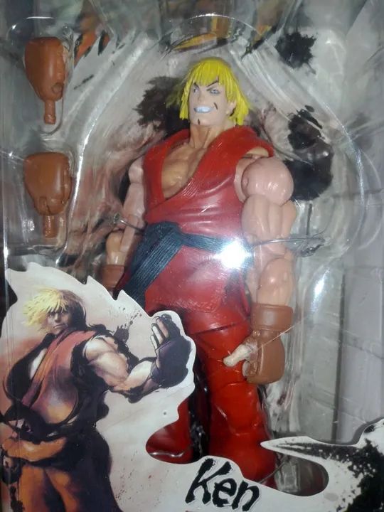 Street Fighter Ryu E Ken Neca Chinesa - Foto 2