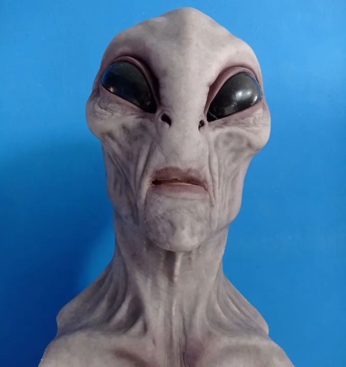 Máscara Alienígena silicone realística importada EUA  - Foto 4