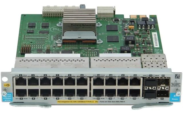 Modulo Switch HpE Zl Procurve 20 Portas Gigabit + SfP J8705A - Foto 2