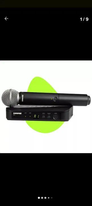 Microfone sem fio SHURE