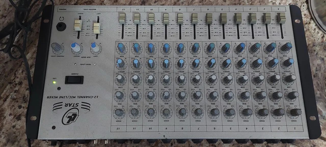 Mixer 12 canais LL ÁUDIO STAR - Foto 2