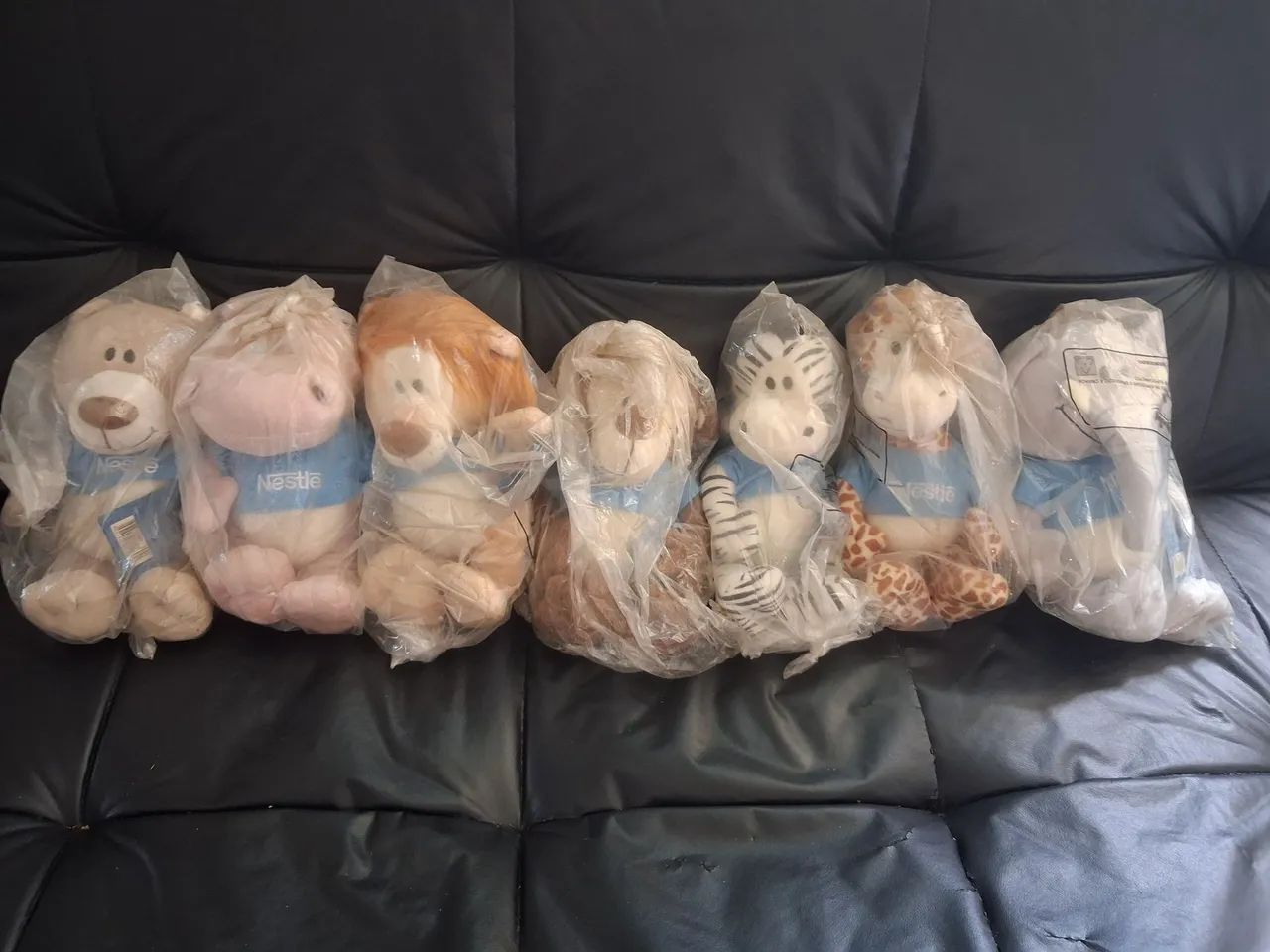 Pelúcias Nestlé - 7 unidades