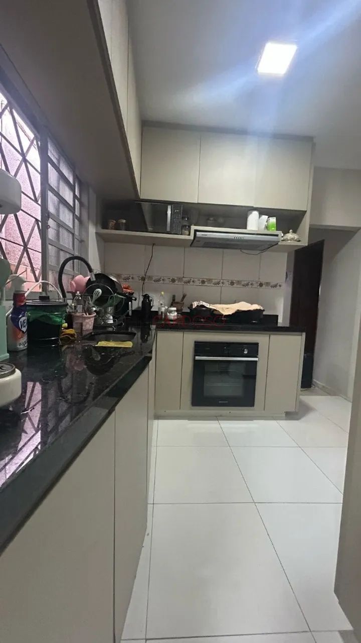 Ágio de casa na Qr 514, 3 quartos, suíte, armários, na laje, churrasqueira, ac. carro - Foto 3