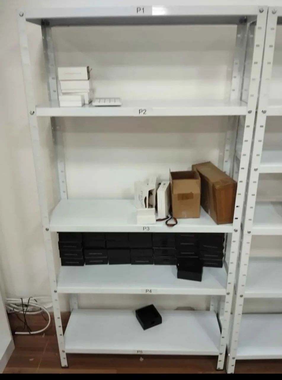 Estante de aço branca - Foto 2