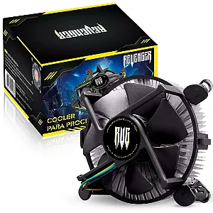 Cooler Processador Intel 775 1156 1155 1151 1200 4 Pinos Pwm