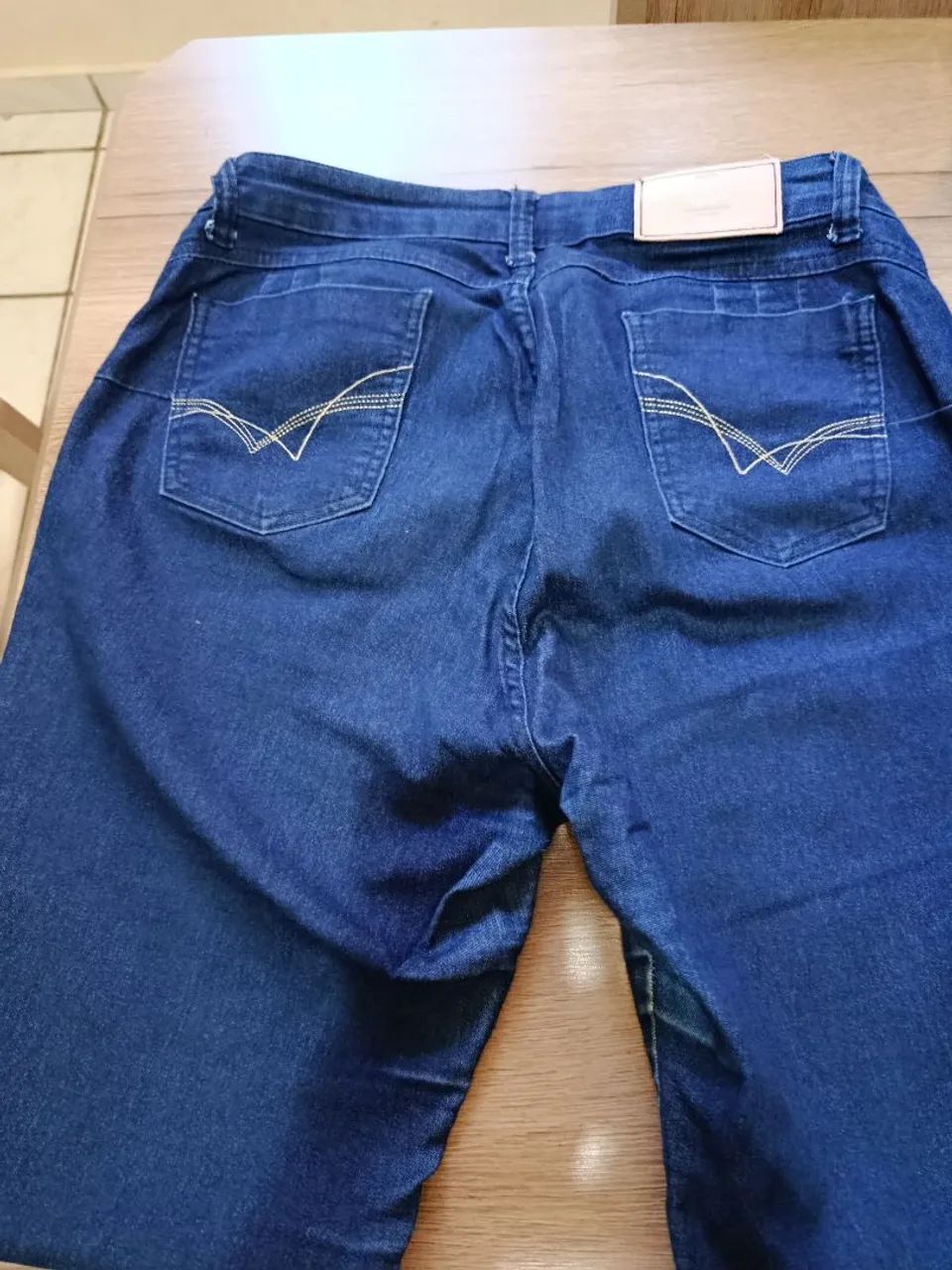 Calça Jeans Feminina Conservada - N. 44 - Foto 2