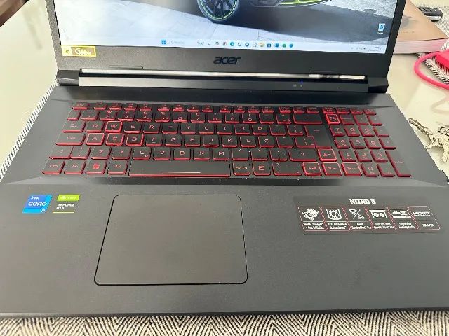 Notebook Gamer Acer Nitro I7 17 Polegadas  - Foto 3