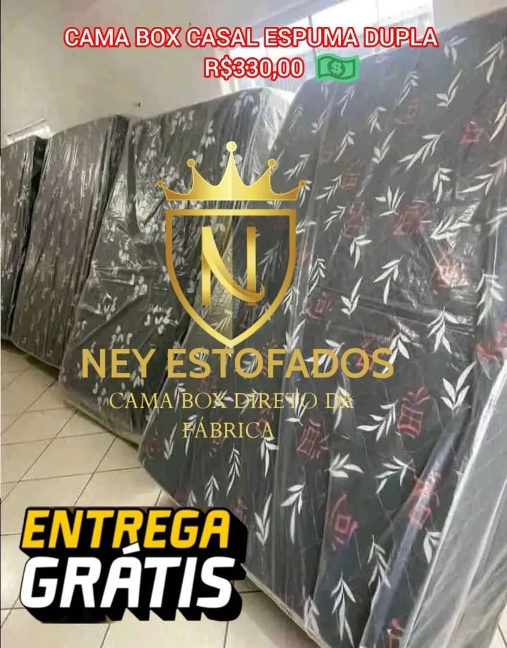 Cama Box com Entrega Grátis - Foto 5