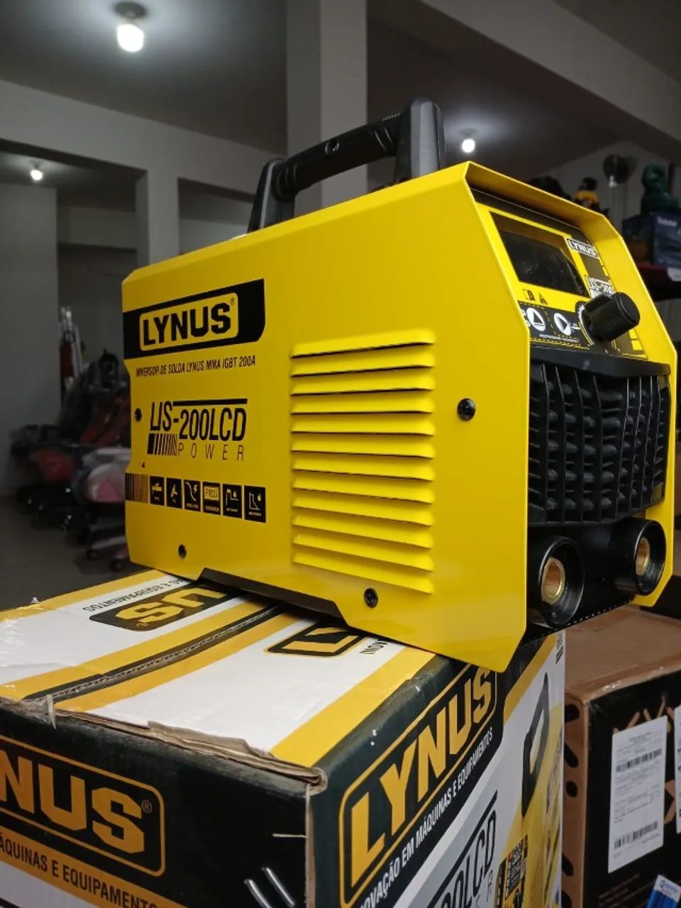 Maquina de solda nova na caixa mma e tig 200A em oferta poucas unidades - Foto 4