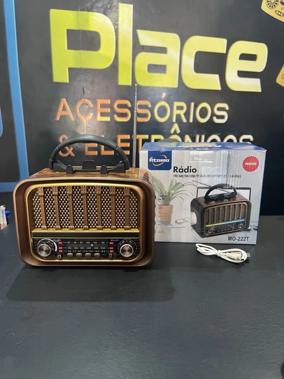 Rádio Vintage MO-222T - Foto 2