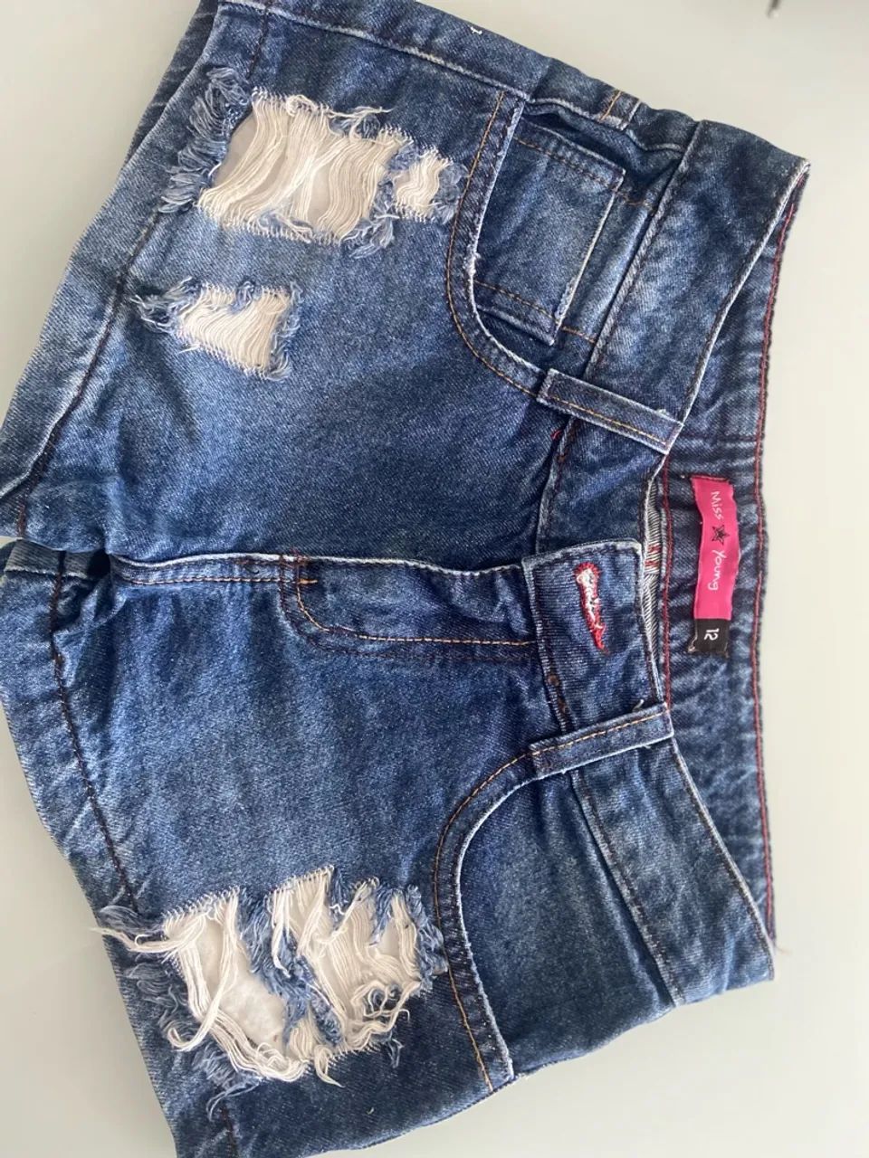 Short Jeans Destroyed - Foto 2