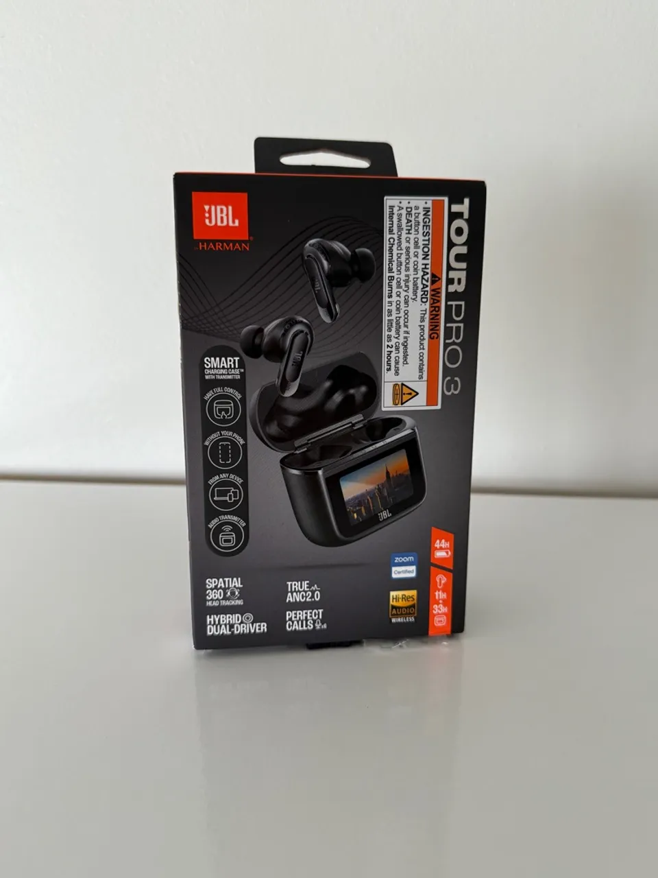 JBL Tour Pro 3 - Fone de Ouvido TWS com Cancelamento de Ruído - R$1790,00