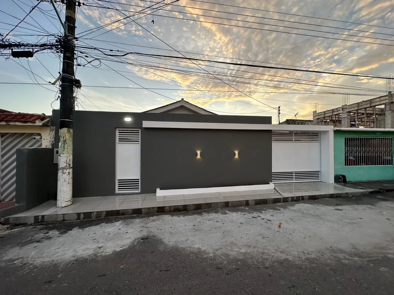 Lindíssima casa na raiz 3 qts 380 a vista
