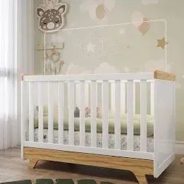 Berço Moderno com Design Amadeirado 2x1 - Foto 4