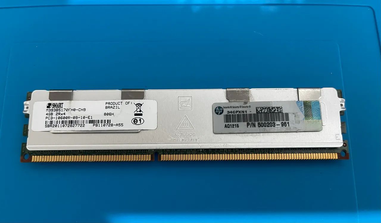 Lote de Memórias para Servidor