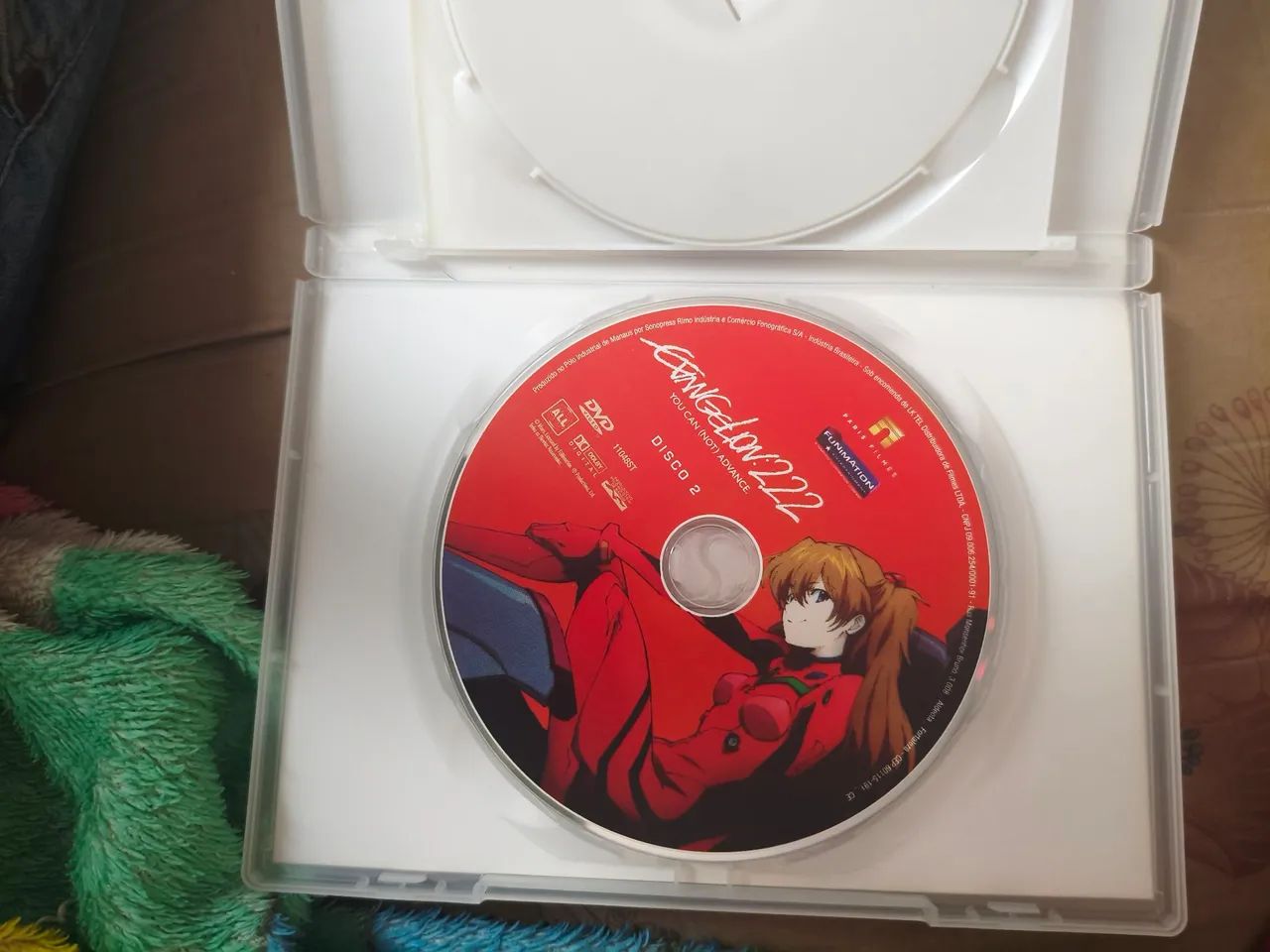 DVD DUPLO EVANGELION 1.1 - VOCÊ (NÃO) ESTÁ SÓ - C/ POSTER E C/ LUVA. - Foto 3