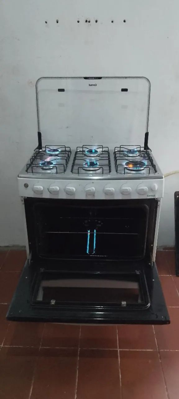 Fogão 6 bocas bem conservado faço a entrega  - Foto 2