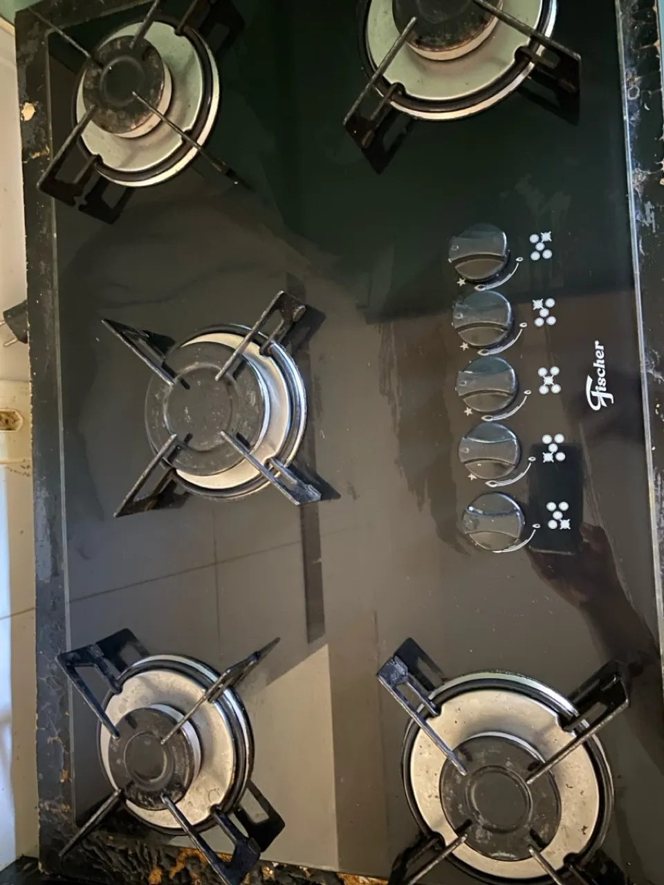 Cooktop Fischer 5 Bocas acendimento no botão