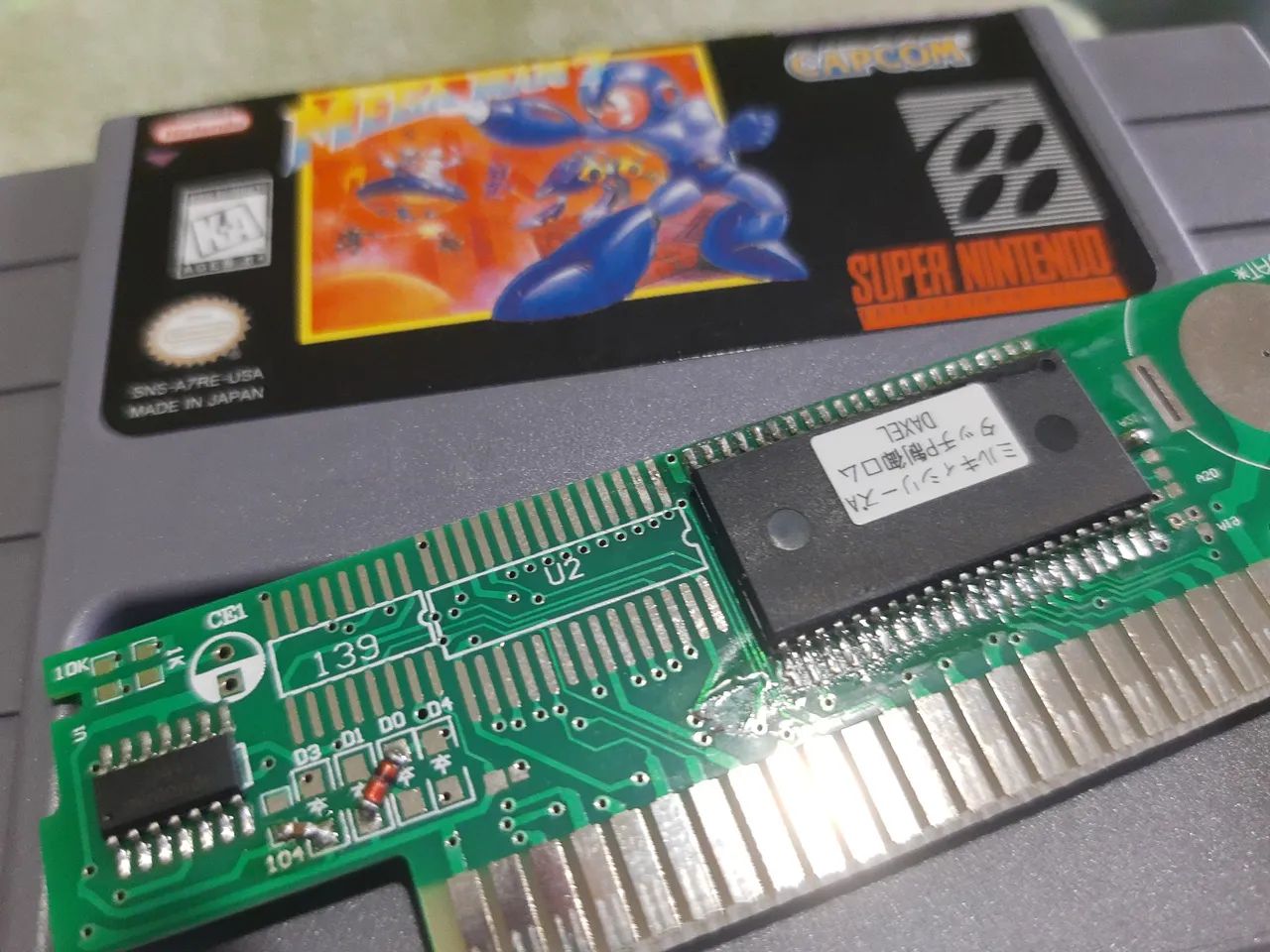 Rock Man 7, cartucho repro novo  - Foto 2