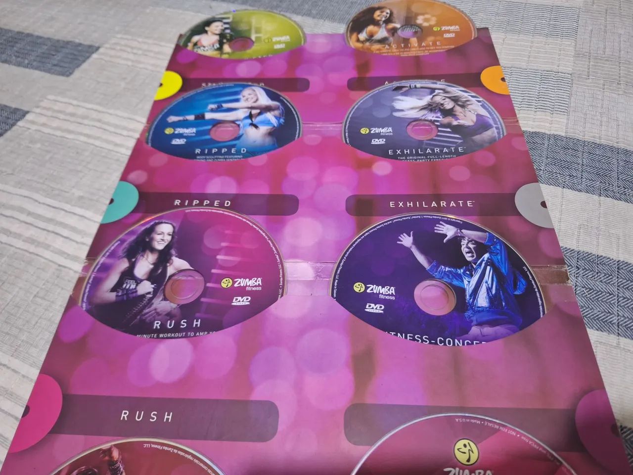 Quit de DVD de Zumba 