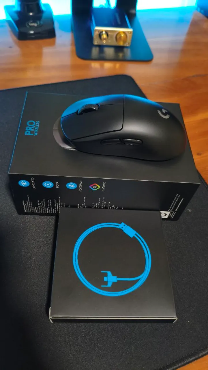Mouse Gamer Logitech G Pro Wireless praticamente novo