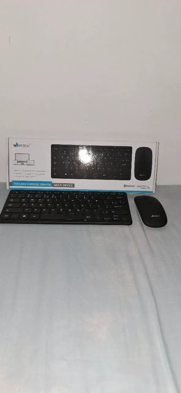 Kit Teclado e Mouse Sem Fio APP-TECH WRB400 - Foto 2