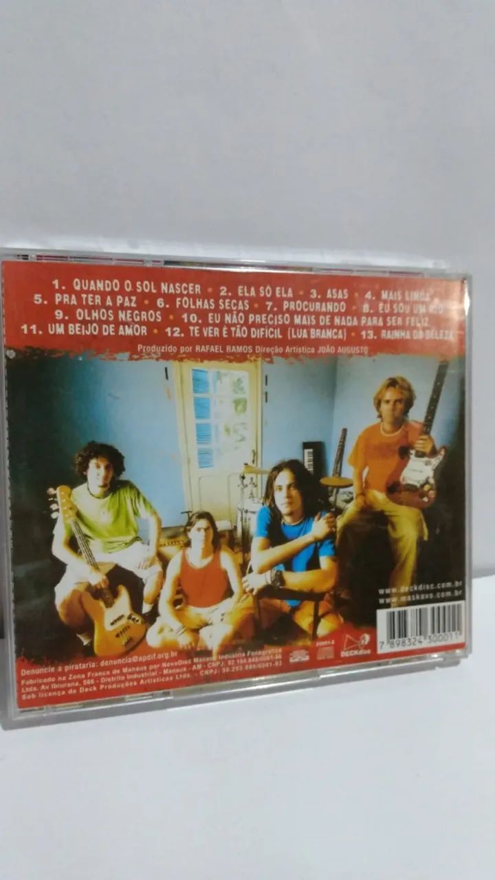 CD de música nacional Maskavo álbum Asa raro 2001 reggae e pop rock - Foto 2