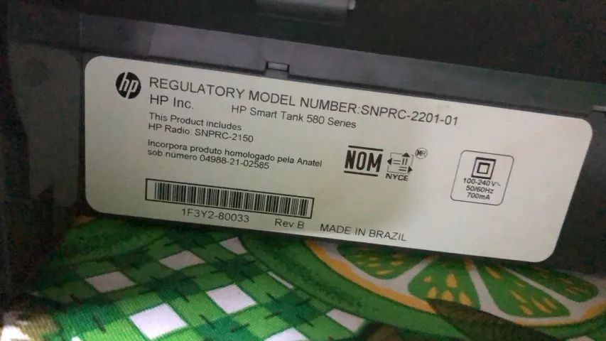 Impressora HP Smart Tank 580 - Foto 2