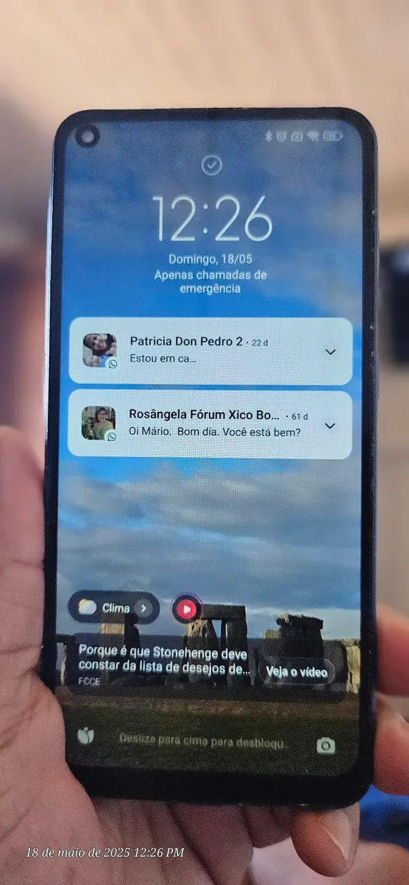 Estou vendendo pois comprei outro, mas o celular é excelente