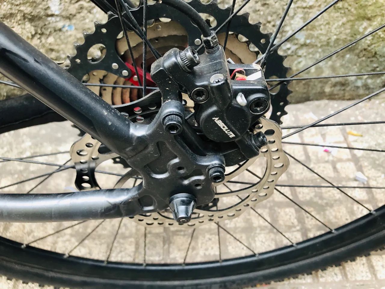 Bike Absolute 19 Nero cabeamento interno - Foto 2