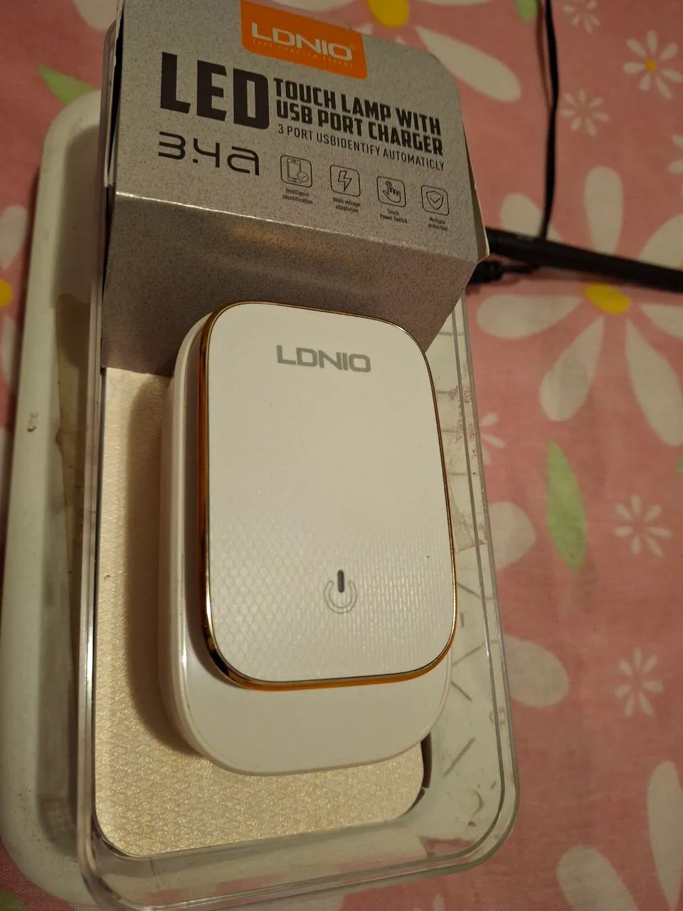 Carregador Portátil com Toque LED LDNIO