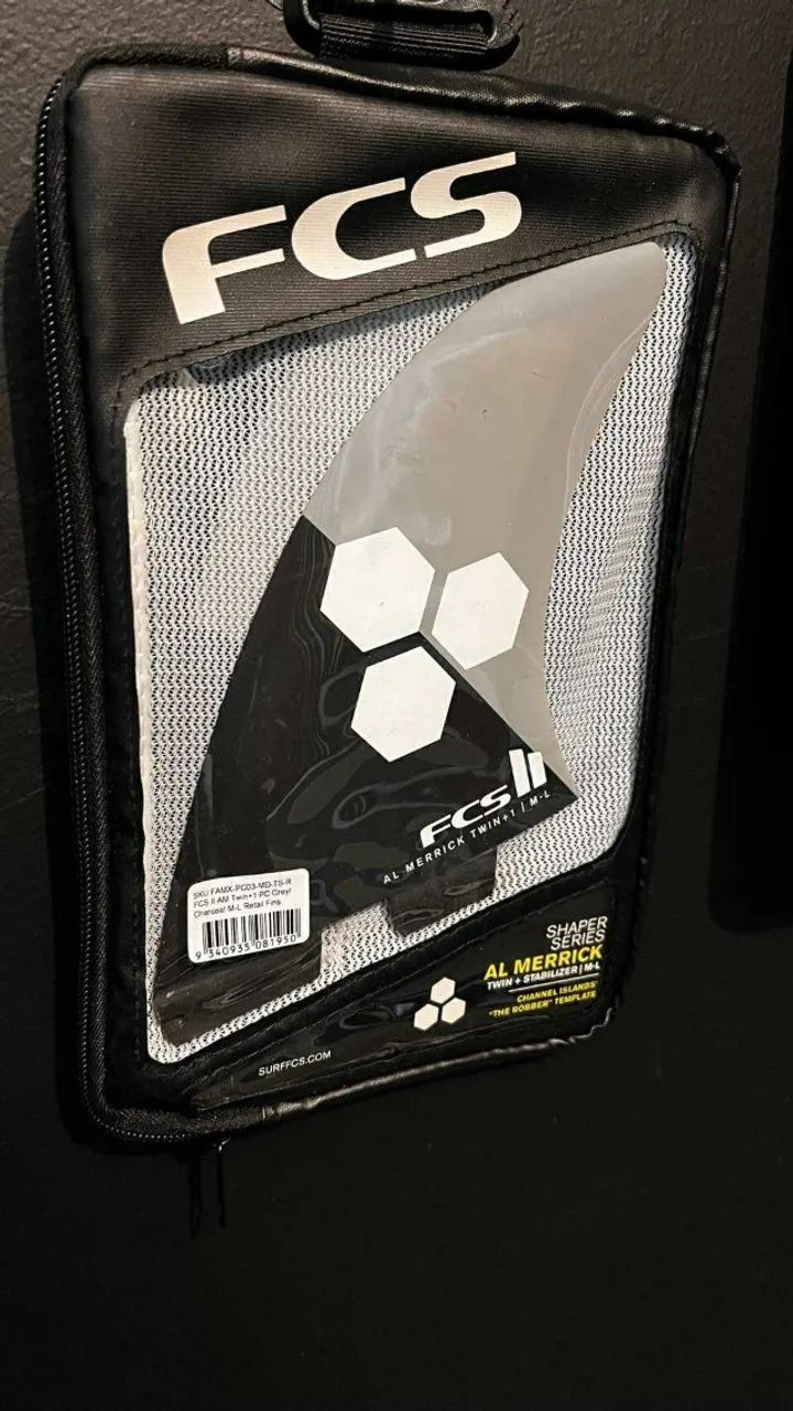 Quilhas Fcs 2 Al Merrick Twin Bi + Estabilizadora Performance Core Novas