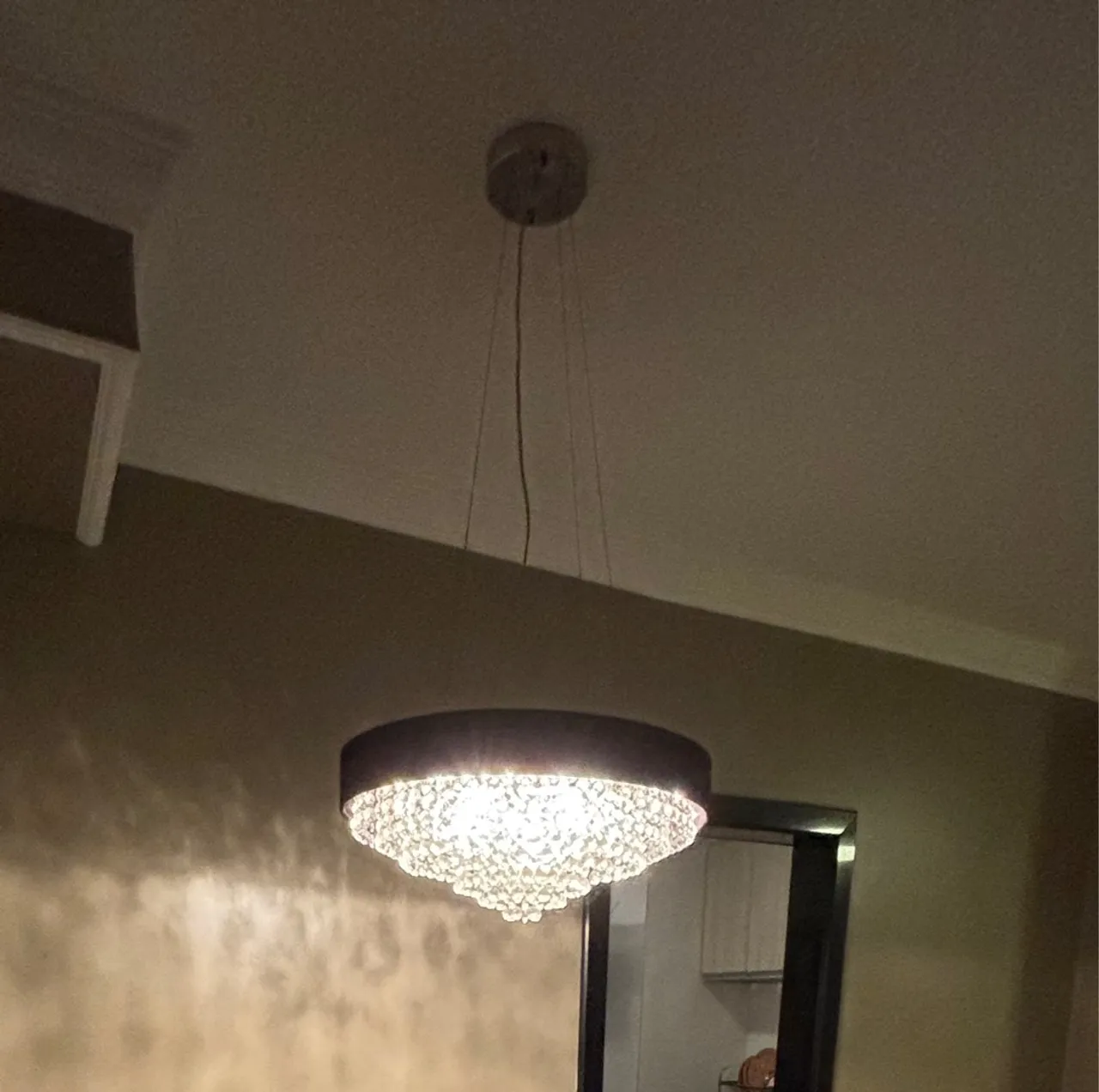 Lustre de Cristal Moderno