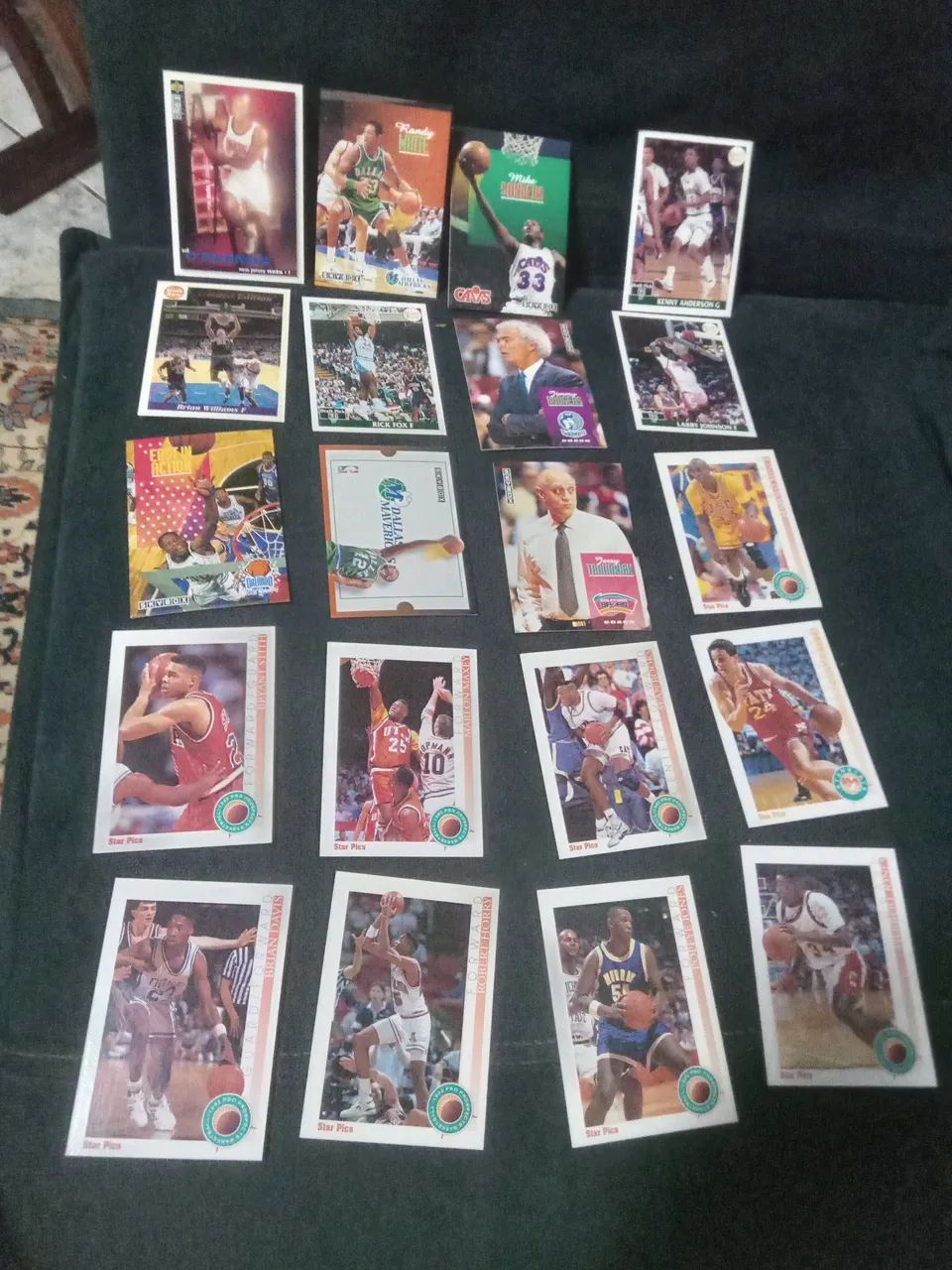 Lote 20 Cards Basquete NBA