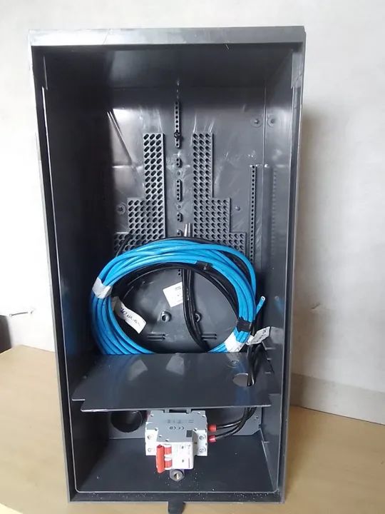 Caixa De Luz Para 1 Relógio Padrão Enel 10mm Muro Lateral - Foto 2