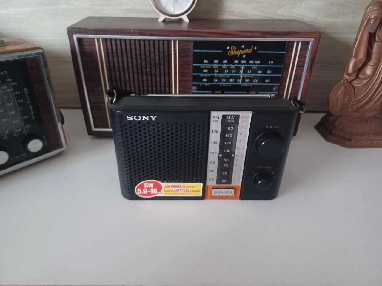 Radio sony 3 faixas
