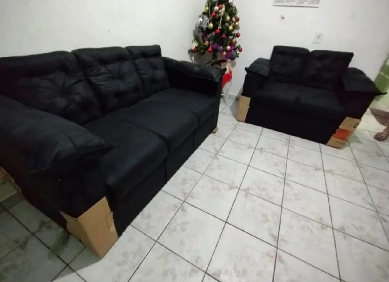 Sofá 2 e 3 lugares frete grátis  - Foto 5