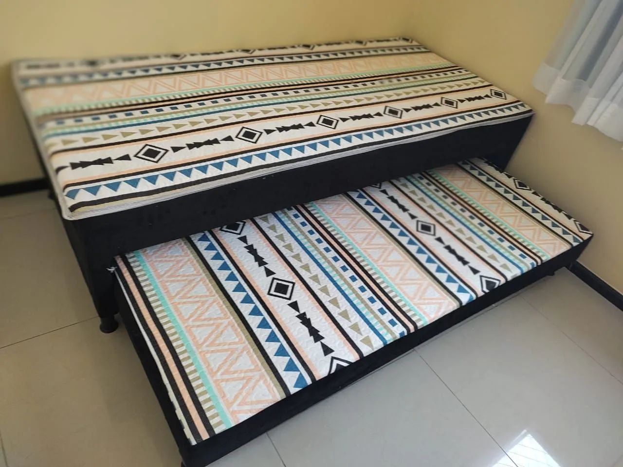 Colchão Box solteiro Novo com Cama auxiliar - Foto 3