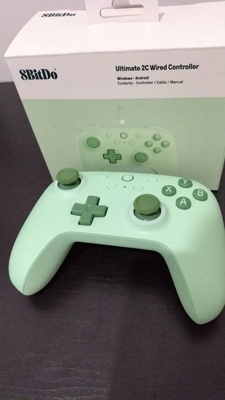 Controle 8BitDo Ultimate 2C Wired - Verde