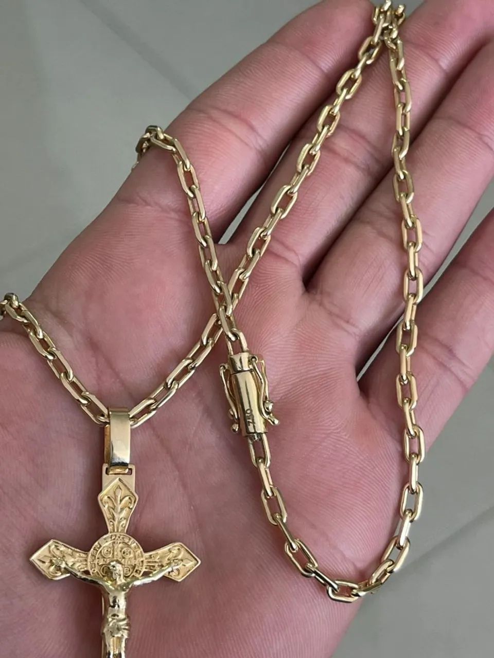 Corrente de Ouro 18k Maciça -  - Foto 2