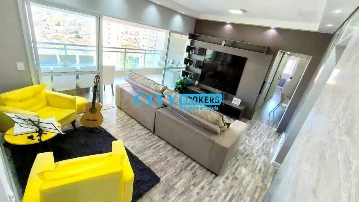 Apartamento 125m² com 3 suítes, 2 vagas Vila Mogilar - Mogi das cruzes