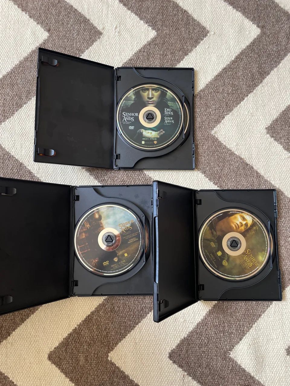 Box Trilogia em DVD - Senhor dos anéis - CDs, DVDs etc - Guará I