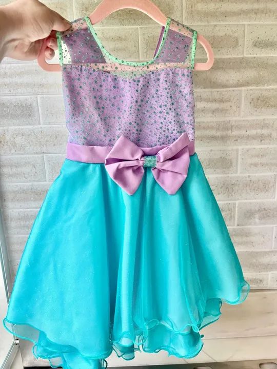 Fantasia sereia com tule e glitter - Foto 3