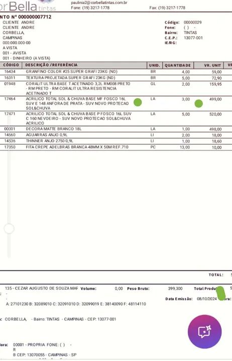Tinta Coral Anfora de Prata - Proteção Sol & Chuva - Foto 3