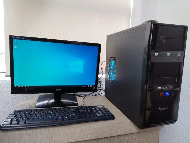 Computador Intel Core i3 com 4gb de ram ssd 256gb Monitor 20 polegadas (Somente Venda)