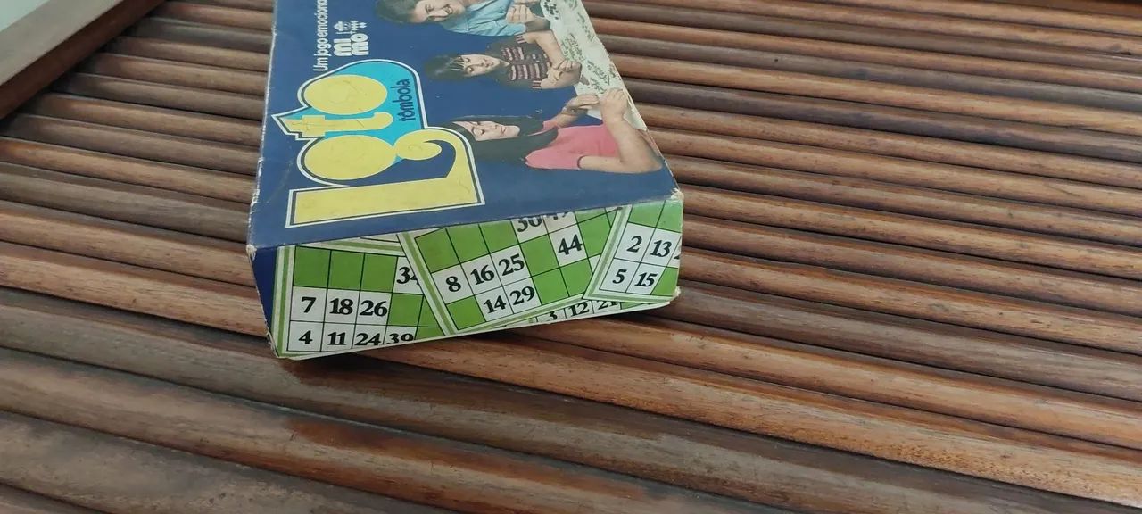 Loto Tômbola - Jogo de tabuleiro antigo - Foto 3